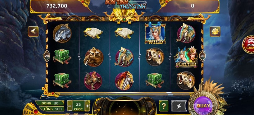 Lựa chọn thời điểm quay Nổ Hũ Sơn Tinh Thuỷ Tinh 123b